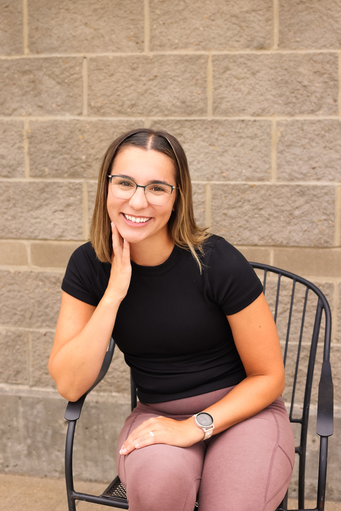 Aleya Ediger, founder of Press On Fitness